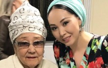 Бибігүл Төлегенова Қарақат пен Қыдырәлінің тұңғышына құттықтау жолдады