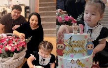 “Әкесінен аумайды”: Алтынай Жорабаева екінші жолдасынан туған қызының суретін жариялады