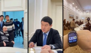 Маңғыстау облысының әкімі тұрғындарды таң атқанша қабылдады