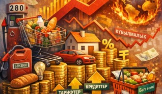 Инфляция индексі: үйдегі есепті базардағы баға бұзар...