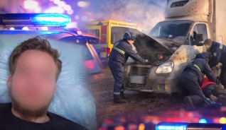 Ақмола облысында полицейлер жүргізушіні өлімнен құтқарып қалды