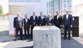 Ұлытау облысында 300 пәтерлі тұрғын үй кешендерінің құрылысы басталды