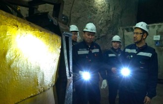 Қазақмыстың Басқарма төрағасы Батыс кенішінің ұжымымен кездесті