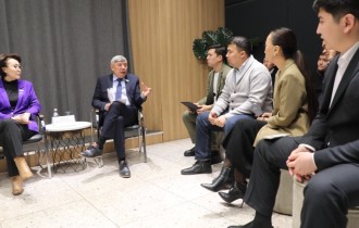 Алматы жастары жаңа Конституция жобасына қолдау білдірді