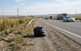 Қосшыда жол жиегінен жаңа туған шақалақ табылды