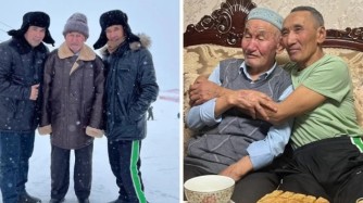 Қазақ қариясы туған ағасын 67 жылдан кейін TikTok арқылы тауып алып, жылап қауышты