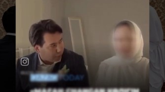 Мешітте неке қию кезінде күйеу жігіт райынан қайтып, кетіп қалды