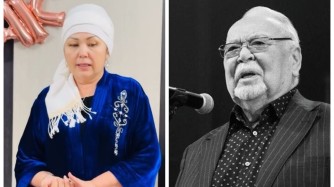 Бағдат Әшімова ауызашарда марқұм Асанәлі Әшімовті еске алып, көз жасына ерік берді