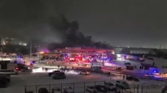 "Құдай сақтады!" – Семейде “Bala park” ойын-сауық орталығында алапат өрт тұтанды (видео)