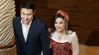 "Сырғалым атандым": Дзюдошы Әбиба Әбужақынова қуанышты хабарын айтты