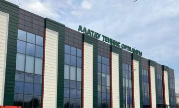 Алматыда Қала күніне орай жаңа «Алатау» теннис орталығы ашылды