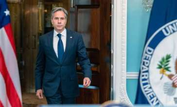 Блинкен опубликовал фото перед визитом в Казахстан