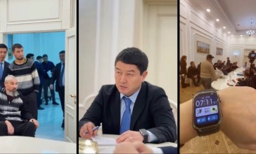 Маңғыстау облысының әкімі тұрғындарды таң атқанша қабылдады