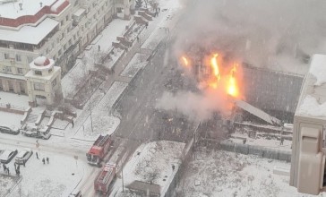 Астанадағы бұрынғы Cinema City павильонынан өрт шықты