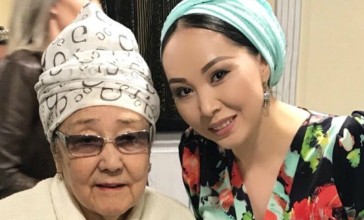 Бибігүл Төлегенова Қарақат пен Қыдырәлінің тұңғышына құттықтау жолдады