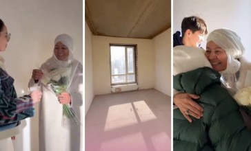 Жұлдыз Әбдукәрімова анасына пәтер сыйлады