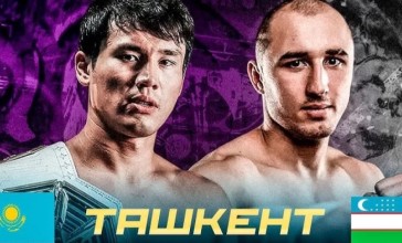Еркебұлан Тоқтар Өзбекстан боксшысын алғашқы 30 секундта нокаутпен жеңді