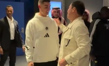 Геннадий Головкин мен Криштиану Роналду Эр-Риядта кездесті