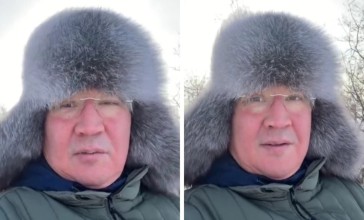 Павлодар облысының әкімі дәстүрінен жаңылмай, 1 қаңтарда таңертең ат үстінде тікелей эфирге шықты (видео)