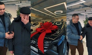 «Арманым орындалды»: Жан Ахмадиев қайын атасына қымбат сыйлық жасады