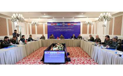 集安组织成员国国防部长理事会会议在吉尔吉斯斯坦举行