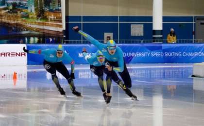 Дмитрий Морозов конькимен жүгіруден Канададағы турнирде бірінші орын алды