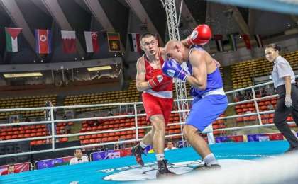 拳击亚锦赛：4名哈萨克斯坦选手晋级决赛