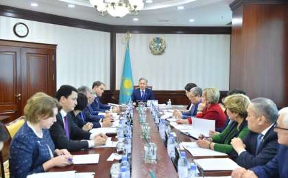 尼格马图林：纳扎尔巴耶夫的倡议引起国际议会界强烈兴趣