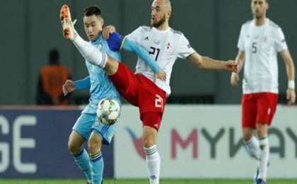 Футболдан Қазақстан құрамасы Грузиядан ұтылды