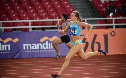 亚洲田径锦标赛 哈萨克斯坦代表团再添2银