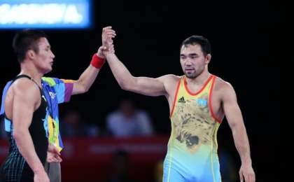 摔跤亚锦赛：两名哈萨克斯坦选手晋级决赛