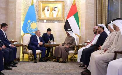 Мемлекет басшысы жұмыс сапарымен Біріккен Араб Әмірліктеріне барды