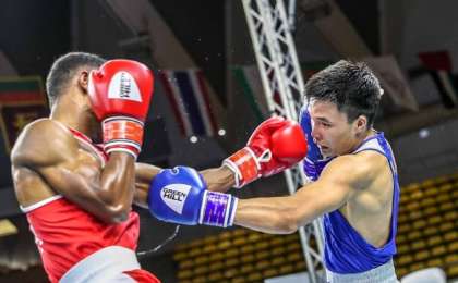 拳击亚锦赛：哈萨克斯坦六名选手晋级半决赛