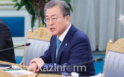 文在寅就朝鲜半岛问题对哈萨克斯坦表示感谢