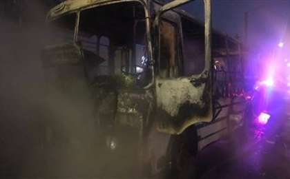 Автобуста отырған 42 адам тірідей жанып кетті