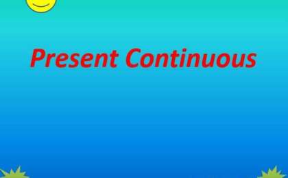 Present Continuous слайд,презентация - Шет тілі - Презентация на казахском языке - Қазақша презентация
