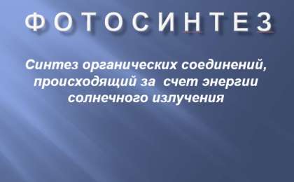 Фотосинтез слайд,презентация - Биология - Презентация на казахском языке - Қазақша презентация