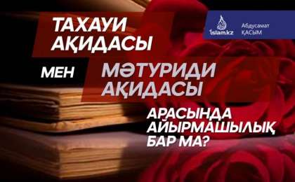 Тахауи ақидасы мен Мәтуриди ақидасының арасында айырмашылық бар ма?