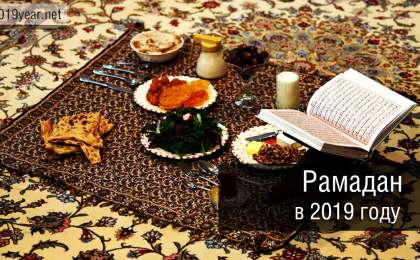 Рамазан 2019 ораза кестесі