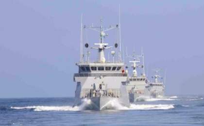 海军里海舰队开展例行训练