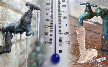 ШҚО-да аяздың салдарынан су қатып қалды