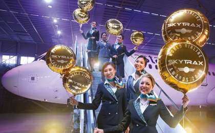 阿斯塔纳航空公司第八次获评中亚最佳航空公司