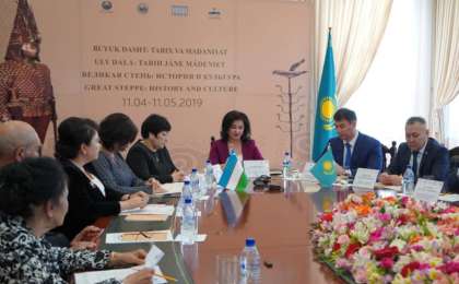 《伟大草原：历史和文化》哈萨克斯坦展览在塔什干开幕