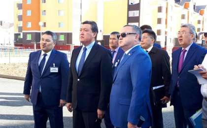 政府总理视察阿克托别州