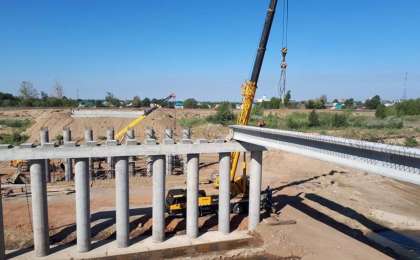 阿斯哈尔·马明视察阿克托别市环城公路建设项目