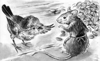 Қазақша ертегі: Торғай мен тышқан - Ертегілер - Bilim