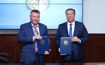 В КЫЗЫЛОРДЕ ПОДПИСАН МЕМОРАНДУМ О СОТРУДНИЧЕСТВЕ ПО ВЗЫСКАНИЮ АЛИМЕНТОВ