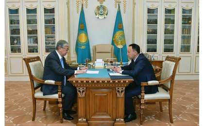 总统接见库斯塔奈州州长