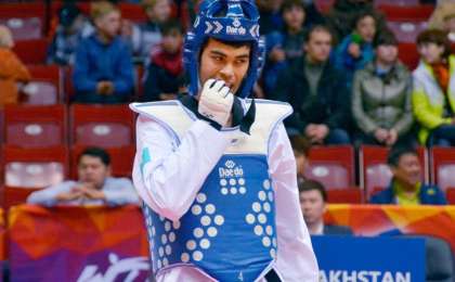 跆拳道运动员斯玛伊勒·杜伊森巴依国际排名升至前三