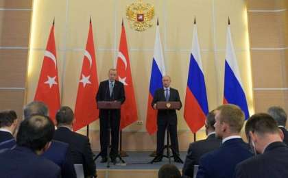 俄土就叙利亚北部局势签署谅解备忘录